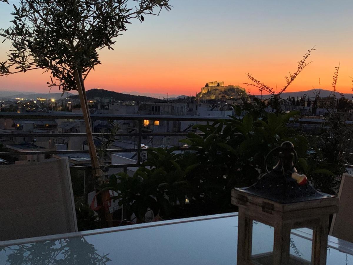 Appartement Parthenon Sunset à Athènes Extérieur photo