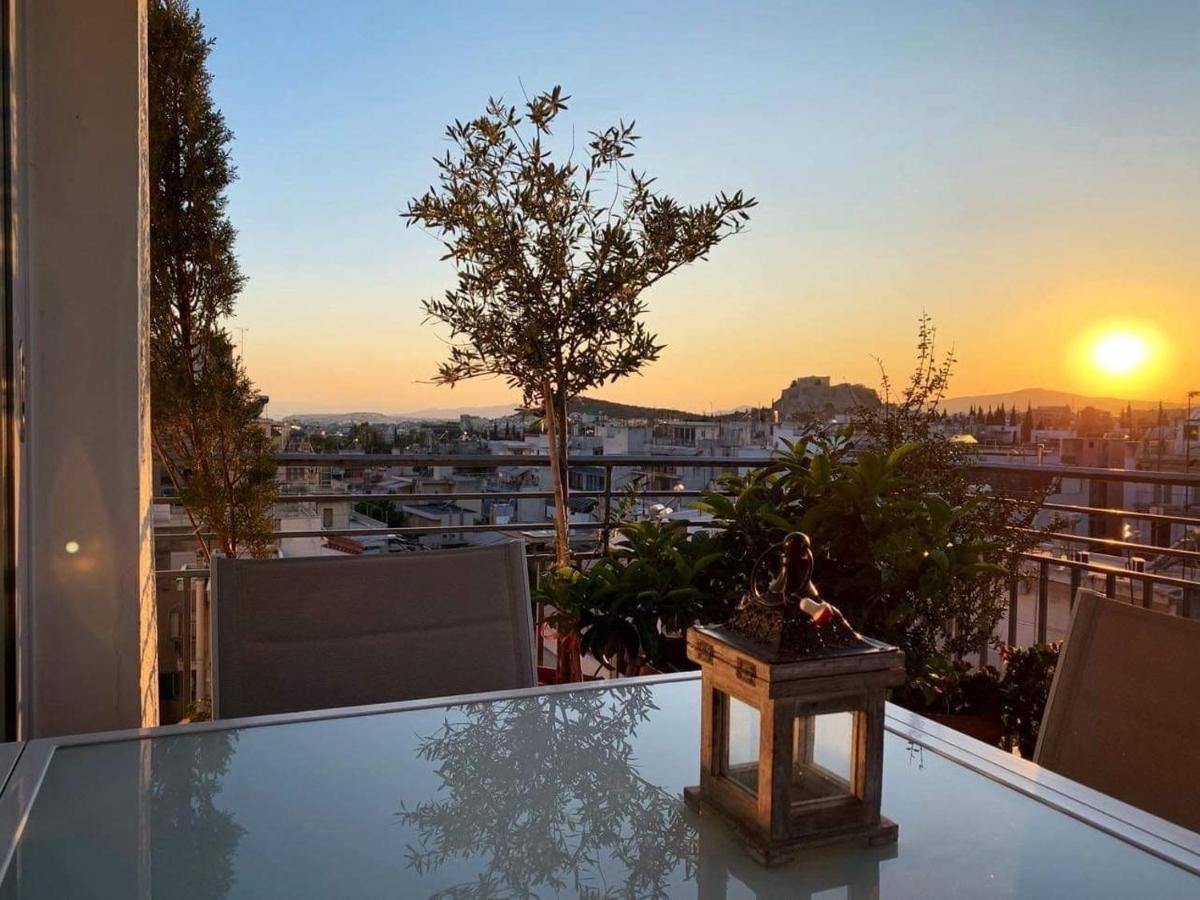 Appartement Parthenon Sunset à Athènes Extérieur photo